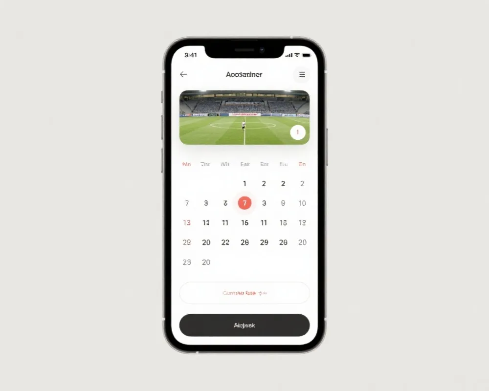 手机日历提醒与比赛时间换算示意