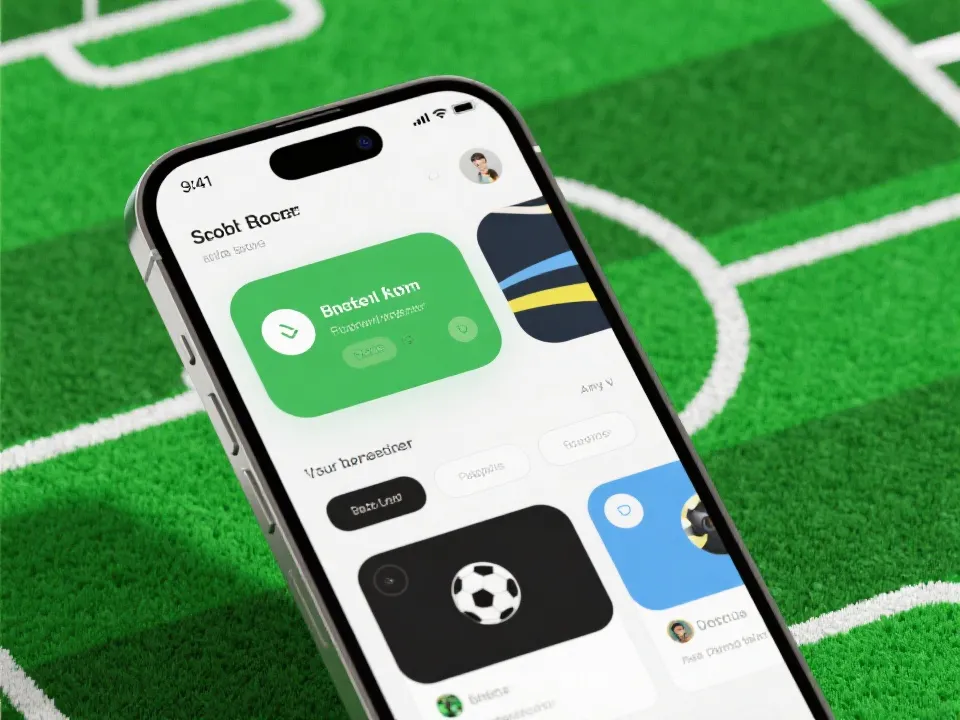 世界杯APP下载与使用场景示意图